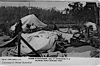 1904-09 Storm Tent Colony Damage